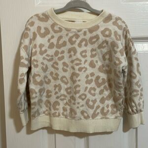 Baby Gap Leopard Sweater, Girls, 2 yrs